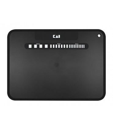 Kaï bz.0043 Planche à découper flexible Kaï, taille L (37 x 27 x 0,2 cm), noire