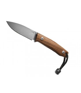 Lionsteel m1.st Poignard, lame 7,5 cm acier M390 Bohler satiné, manche plaquettes bois de santos,