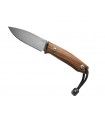 Lionsteel m1.st Poignard, lame 7,5 cm acier M390 Bohler satiné, manche plaquettes bois de santos,