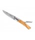 Florinox  718 Le thiers 2 pièces (lame acier 14C28, tire-bouchon), manche 11 cm olivier, mitre inox