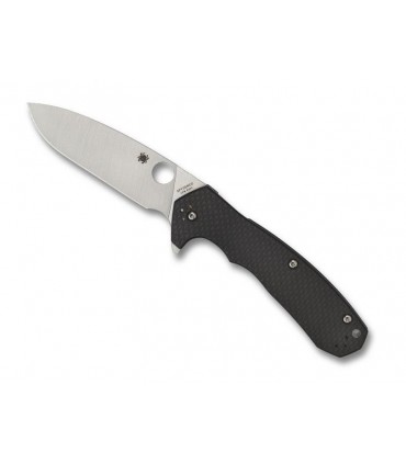 Spyderco c234cfp Couteau amalgam manche 13 cm fibre de carbone/g10 noir lame acier CPM-S30V