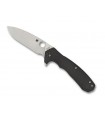 Spyderco c234cfp Couteau amalgam manche 13 cm fibre de carbone/g10 noir lame acier CPM-S30V