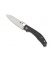 Spyderco c241cfp Couteau kapara, manche 12 cm fibre de carbone noir lame acier CPM-S30V