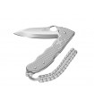 Victorinox 0.9415.m26 HUNTER PRO M ALOX Manche 136 mm, alox quadrillé teinte argent. 4 FONCTIONS (1 PIECE).