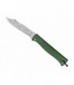 Douk Douk 1815.v Couteau lame 8,5 cm Acier inox Z70CD15 manche 11 cm Métal Vert