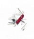 Victorinox 1.6795.xlt Couteau lame Inox manche 9 cm Bakélite Rouge translucide