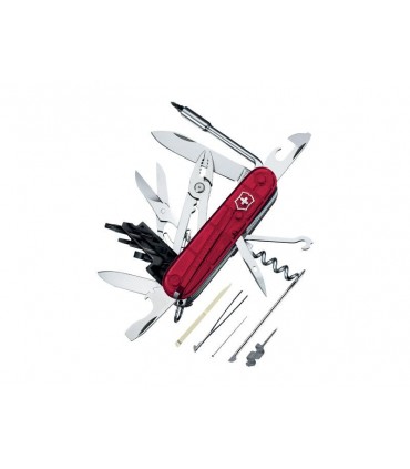 Victorinox 1.7725.t Couteau lame Inox manche 9 cm Bakélite Rouge translucide