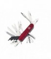 Victorinox 1.7775.t Couteau lame Inox manche 9 cm Bakélite Rouge translucide