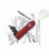 Victorinox 1.7925.t Couteau lame Inox manche 9 cm Bakélite Rouge translucide