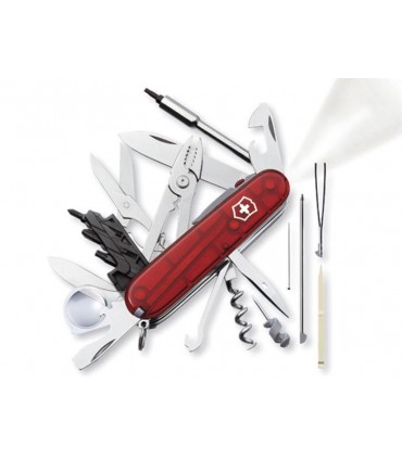 Victorinox 1.7925.t Couteau lame Inox manche 9 cm Bakélite Rouge translucide