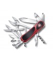 Victorinox 2.5223.sc Couteau lame Acier inox manche 8,5 cm Bi-matière Rouge-Noir