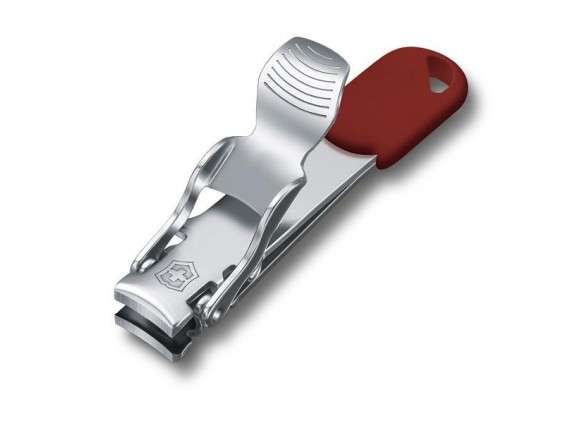 Victorinox 8.2050.b1 Coupe-ongle lame acier inox manche 6 cm poignée abs Rouge