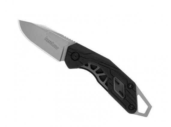 Kershaw ks.1230 Couteau  lame  acier 3cr13 finition beadblasted manche 7,5 cm nylon/fibre de verre noir