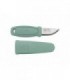 morakniv 13855 Poignard  lame acier inox manche 6 cm en gomme, édition limitée 2022 vert