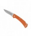 bück 7112.ors Couteau  lame  acier 420 à bouton double manche 11 cm  en nylon orange