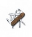 Victorinox 1.4611.63 Couteau  lame  acier inoxydable manche 9,1 cm en bois noyer