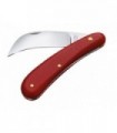 Victorinox 1.9301 Serpette lame  large acier inoxydable manche 11 cm   en nylon rouge