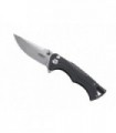 crkt 5220.cr Couteau lame  acier 8Cr13MoV finition stonewashed manche 10,5 cm   nylon/fibre de verre noir