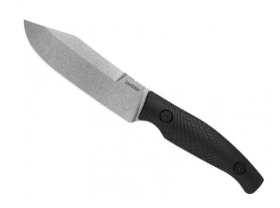 Kershaw ks.1083 Poignard  lame  acier D2 finition  « stonewashed » manche 12 cm et étui nylon/fibre de verre  noir