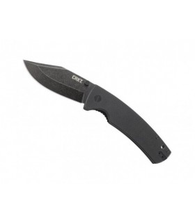 crkt 2795.cr Couteau  lame  acier 8Cr13MoV finition « blackwash » manche 14 cm   G10  noir