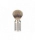Mühle 091m94 Blaireau, pur argenté (silvertip badger), monture inox brossé
