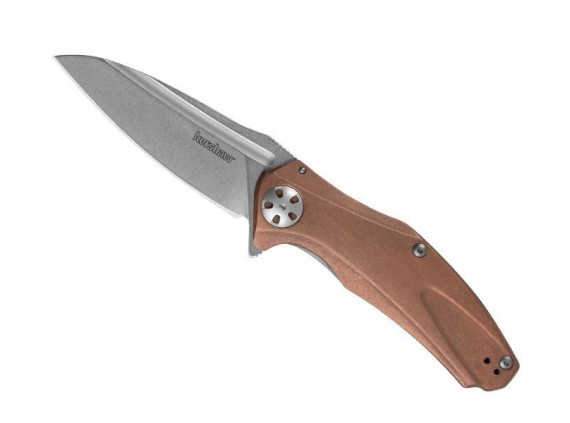 Kershaw ks.7007cu Couteau  lame  acier D2 avec flipper manche 11 cm cuivre cuivre