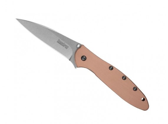 Kershaw ks.1660cu Couteau  lame  acier CPM-154 avec « flipper » manche 10,5 cm   cuivre cuivre