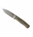 Lionsteel b35.cvg Poignard lame acier Sleipner satiné manche 9 cm  plaquettes micarta  vert