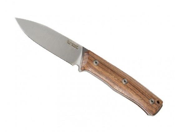 Lionsteel b35.st Poignard  lame acier Sleipner satiné manche 9 cm  plaquettes en bois de santos