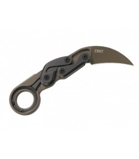 crkt 4040e.cr Couteau  lame  Hawkbill acier D2 à cran système ouverture «Kinematic» manche 12,5 cm   aluminium 6061 alu