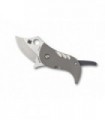 Spyderco c256tip Couteau  lame  acier CPM-S45VN  manche 6,5 cm  6, titanium finition « bead-blasted », avec pivot,