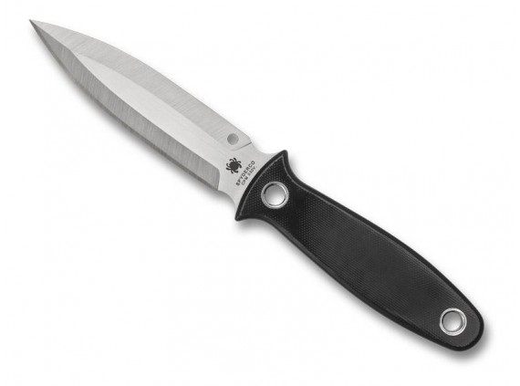 Spyderco fb47gp poignard lame  mono-tranchant 9,5 cm acier CPM-S30V manche 9,5 cm  G10 noir