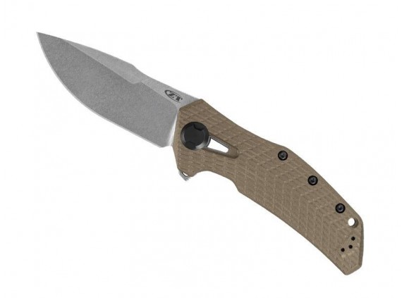 Zero Tolérance  zt.0308 Couteau  lame  acier CPM-20CV  manche 13 cm   G10 bronze au recto et titanium satiné au verso