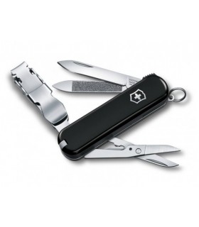 Victorinox 0.6463.3 Couteau  lame acier inox manche 6,5 cm bakélite noir