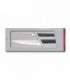 Victorinox 6.9093.21g Coffret à découper lame acier inoxydable manche 22 cm en polypropylène noir