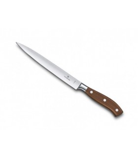 Victorinox 7.7210.20g Couteau  lame forgée à Solingen en acier inxoydable  manche 20 cm en bois d'érable modifié