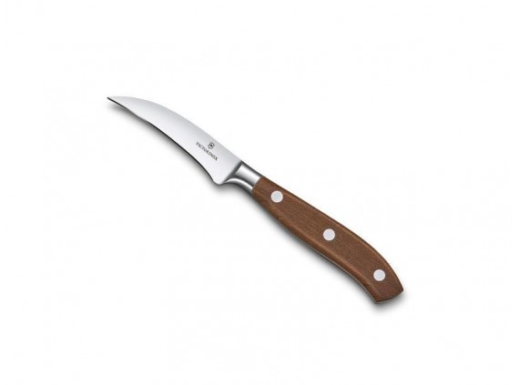 Victorinox 7.7300.08g Couteau  lame forgée à Solingen en acier inxoydable  manche 8 cm en bois d'érable modifié