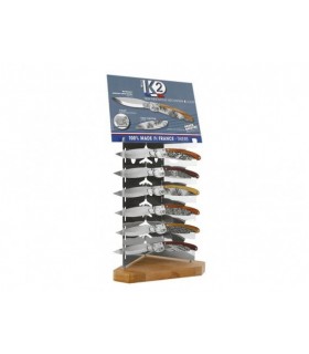 Roger Orfèvre k2.pr1m Couteau  lame acier Z40C13  manche 11,5 cm Modèle de couteaux K2.01m à K2.06m