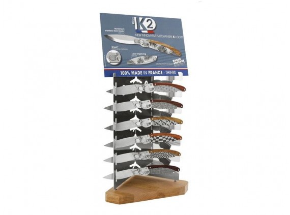 Roger Orfèvre k2.pr2m Couteau  lame acier Z40C13  manche 11,5 cm Modèle de couteaux K2.07m à K2.12m