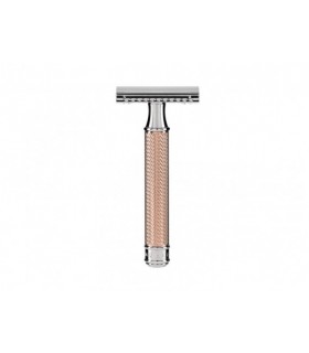Mühle r89rg Rasoir lame peigne fermé manche 0 cm manche métal doré  rose