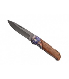 Herbertz 595313 Couteau lame Acier 420 manche 12,5 cm Bois Cocobolo