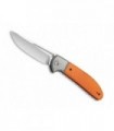 civivi c2101b Couteau lame Acier D2 satiné manche  cm Acier inox  G10 Orange