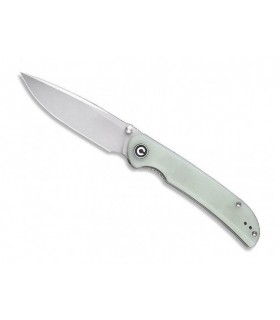 civivi c2107a Couteau lame Acier Nitro-V manche  cm Résine Entretoise G10 Naturel