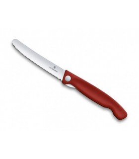 Victorinox 6.7831.fb Office lame acier inox manche  cm polypropylène rouge