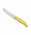 Victorinox 6.7836.f8b Office lame acier inox manche  cm polypropylène jaune