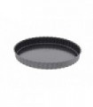 De buyer 4705.32 Moule à tarte lame acier manche  cm  gris