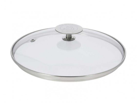 De buyer 3429.24 Ustensile cuisine lame pontet inox manche  cm verre gris