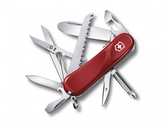 Victorinox 2.4913.ske Couteau lame acier inox manche 11,1 cm bakélite Rouge