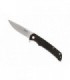 Buck 7259.cfs Couteau lame acier 7Cr manche 12,5 cm Fibre de carbone Noir
