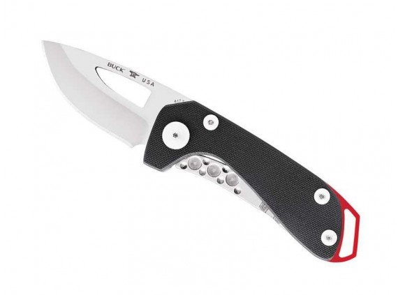 Buck 7417.bks Couteau lame S35VN manche 8 cm G10 Noir